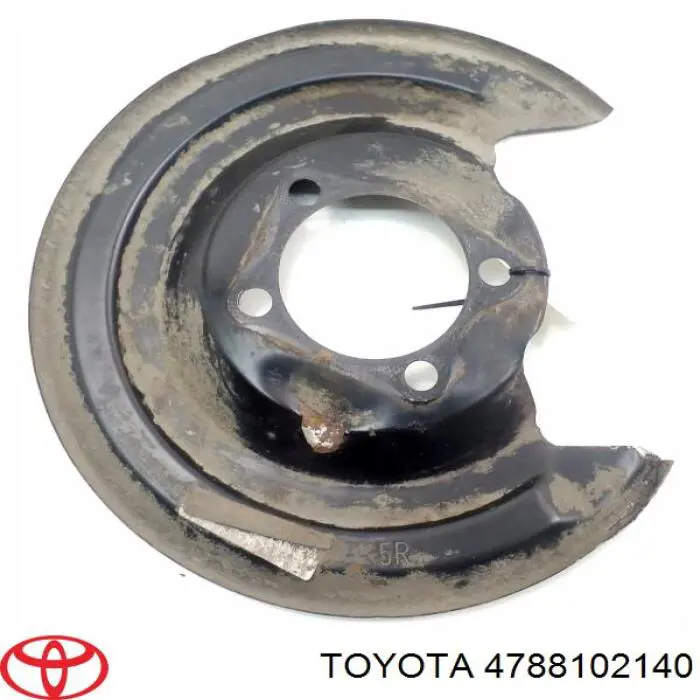 Захист гальмівного диска заднього, правого Toyota 4788102140 ціна, від 48.78 USD