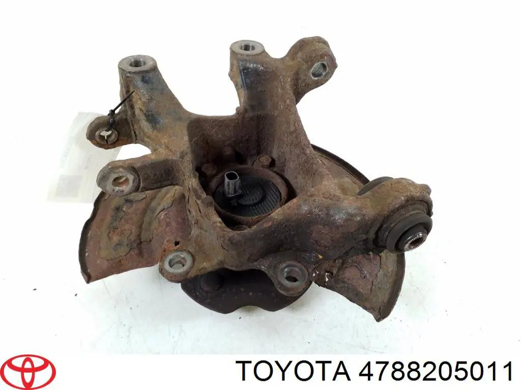 4788205011 Toyota Захист гальмівного диска заднього, лівого