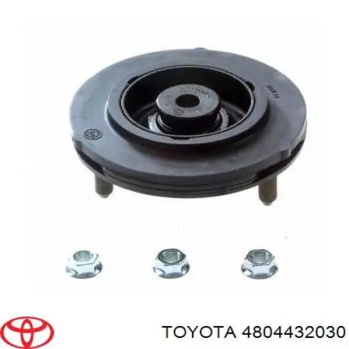 4804432030 Toyota проставка (гумове кільце пружини передньої, верхня)