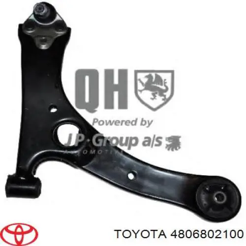 Важіль передньої підвіски нижній, правий 4806802100 Toyota