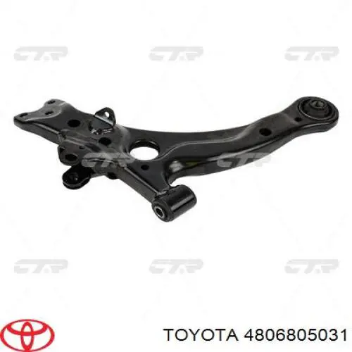 Важіль передньої підвіски нижній, правий Toyota 4806805031 ціна, від 57.26 USD