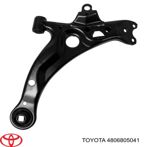 Важіль передньої підвіски нижній, правий 4806805041 Toyota