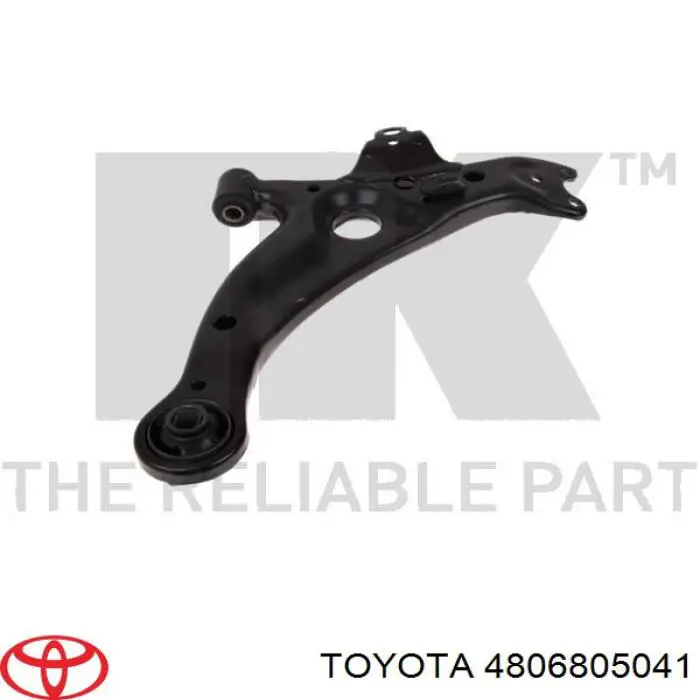 Важіль передньої підвіски нижній, правий Toyota 4806805041 ціна, від 46.10 USD