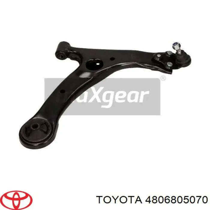 4806805070 Toyota Важіль передньої підвіски нижній, правий