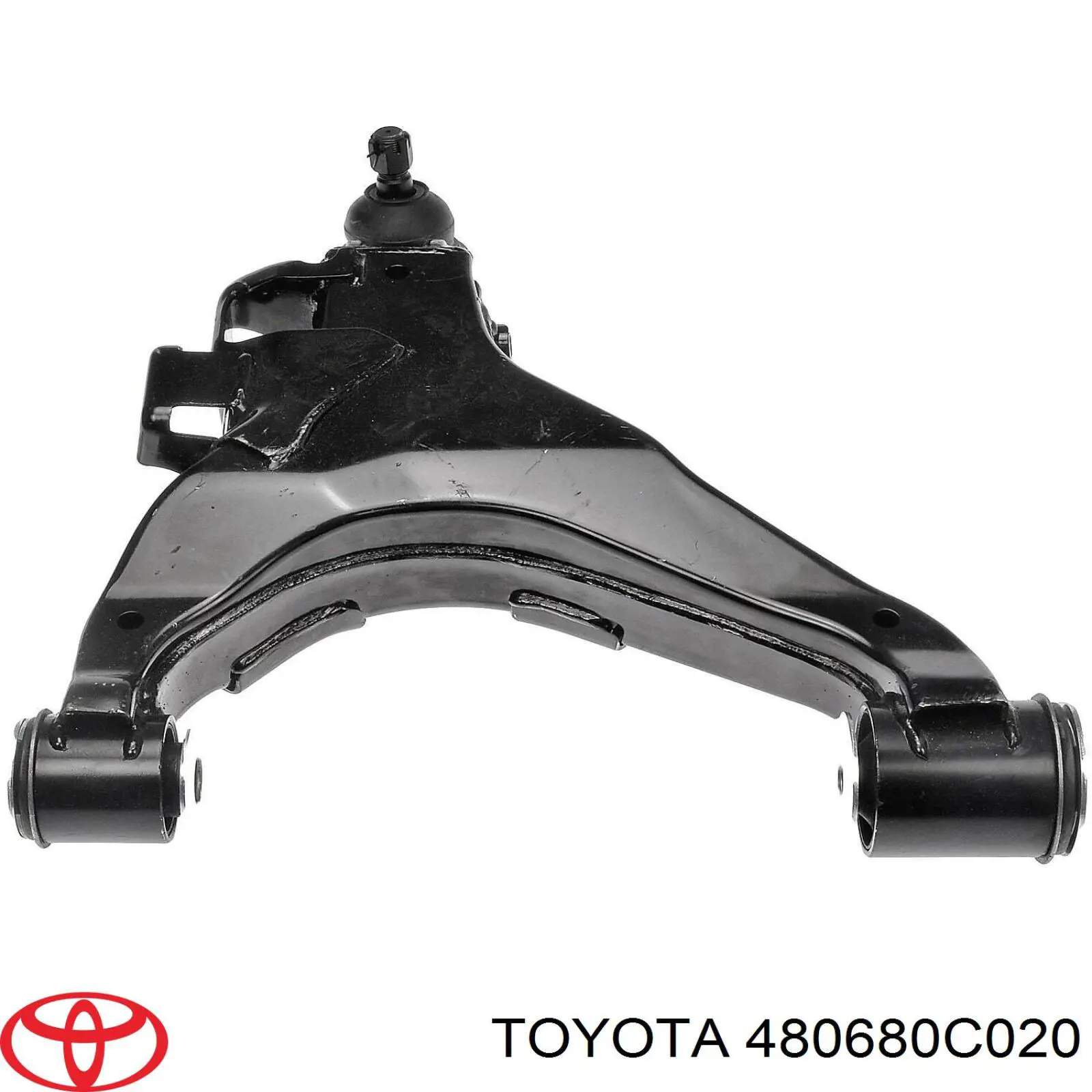 Купити 480680C020 Toyota Важіль передньої підвіски нижній, правий