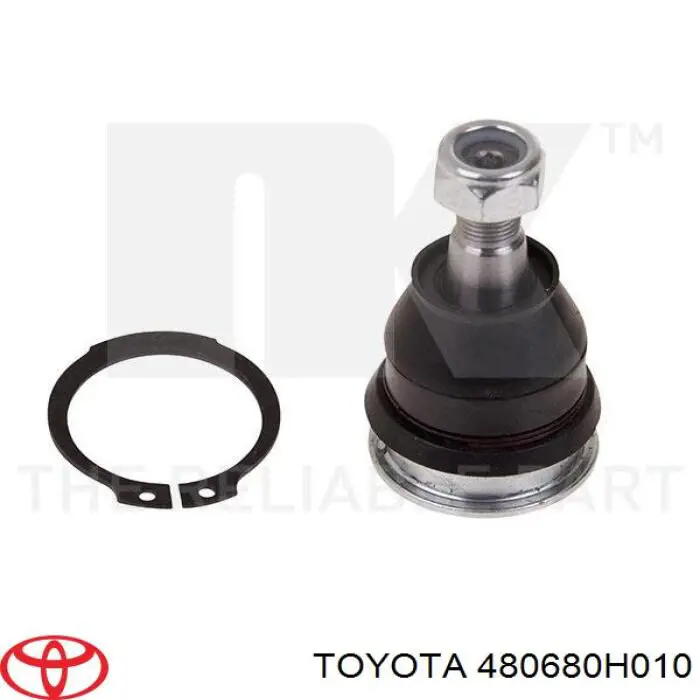 Важіль передньої підвіски нижній, правий 480680H010 Toyota