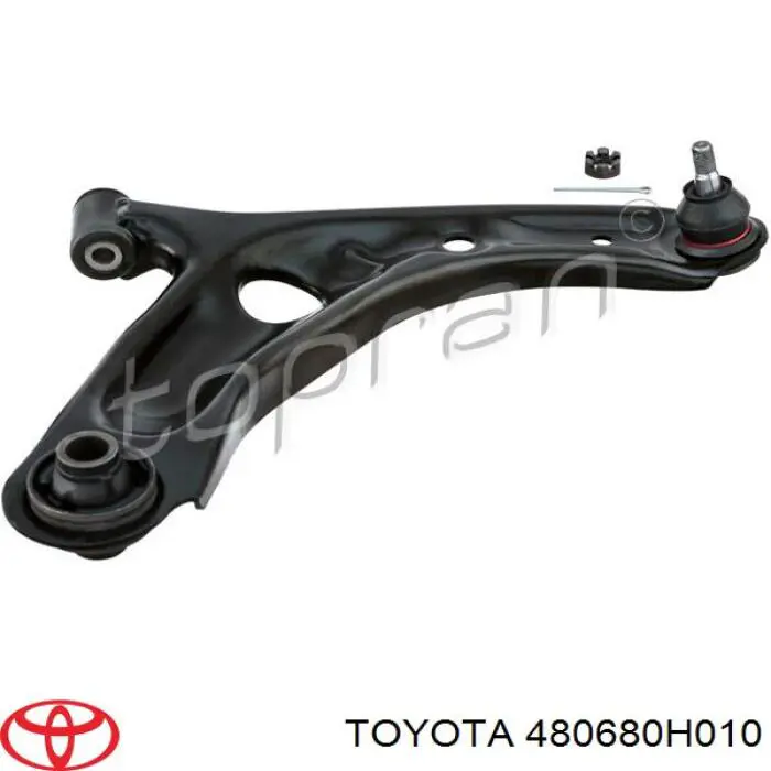Правий важіль передній нижній підвіски Toyota 480680H010