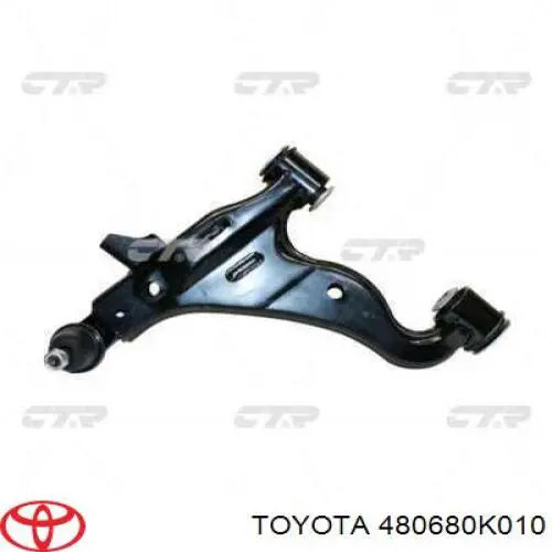 Купити 480680K010 Toyota Важіль передньої підвіски нижній, правий