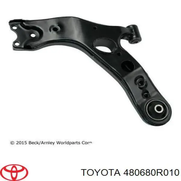 Важіль передньої підвіски нижній, правий Toyota 480680R010 ціна, від 40.34 USD
