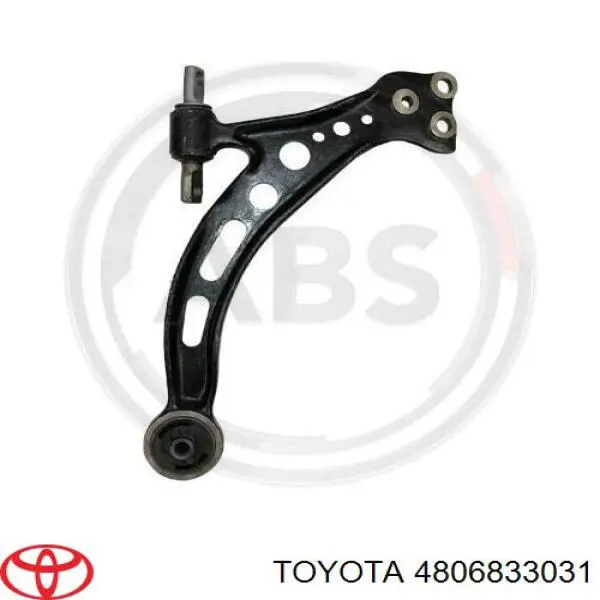 Важіль передньої підвіски нижній, правий 4806833031 Toyota