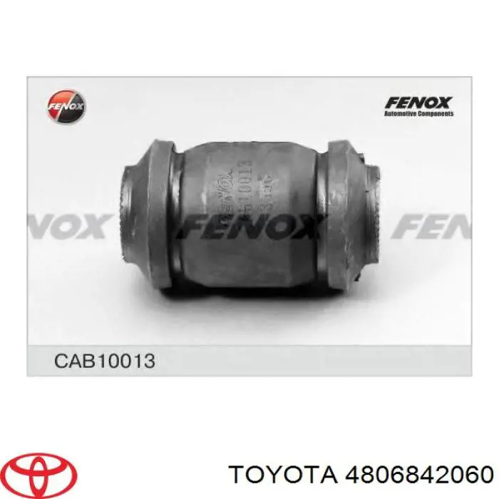 Важіль передньої підвіски нижній, правий 4806842060 Toyota