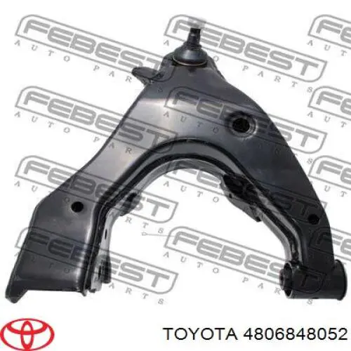 Важіль передньої підвіски нижній, правий 4806848052 Toyota
