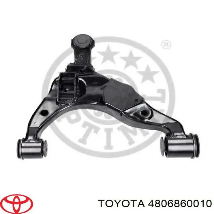 Важіль передньої підвіски нижній, правий 4806860010 Toyota
