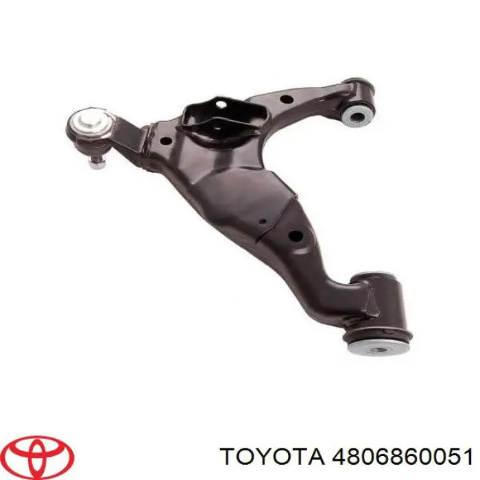 Важіль передньої підвіски нижній, правий Toyota 4806860051 ціна, від 145.15 USD