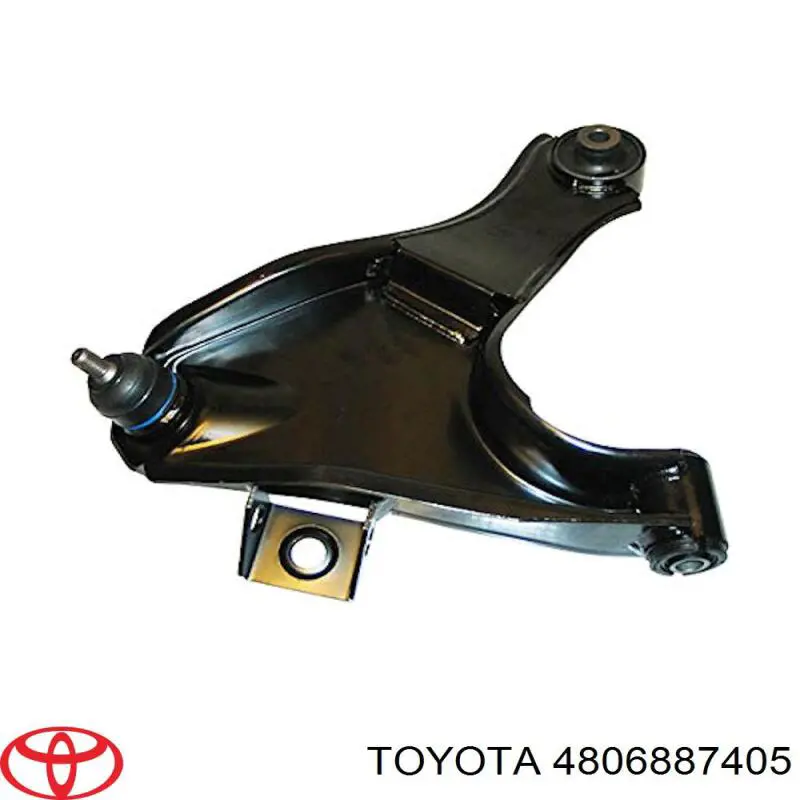 Важіль передньої підвіски нижній, правий 4806887405 Toyota