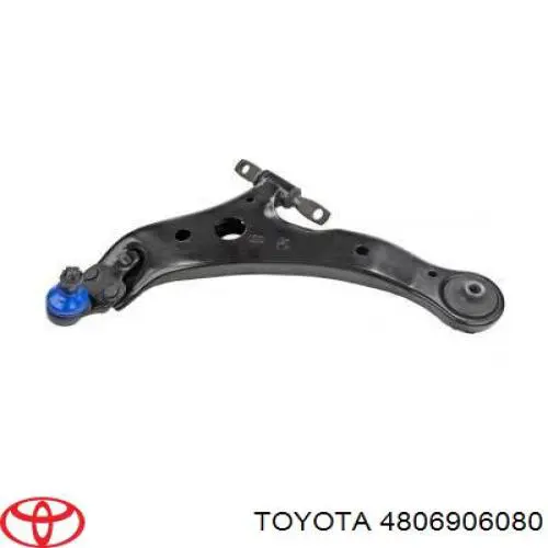 Важіль передньої підвіски нижній, лівий 4806906080 Toyota