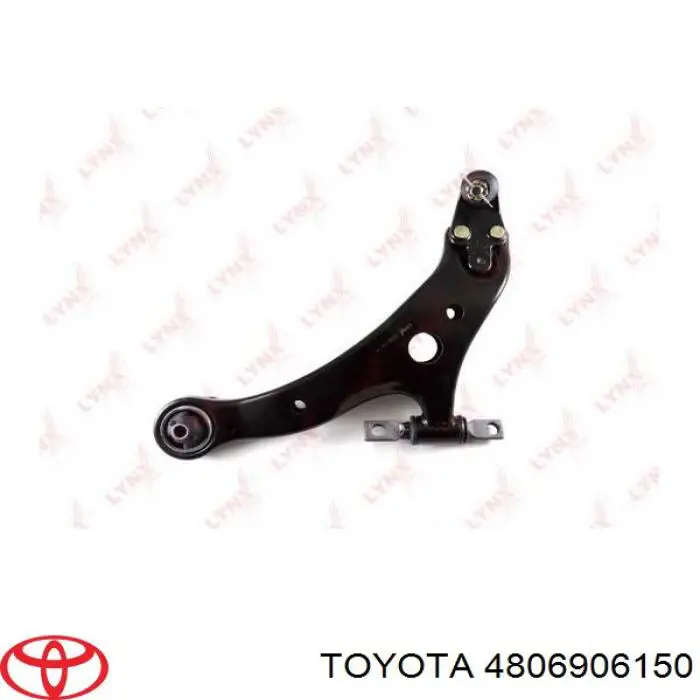 Важіль передній лівий Toyota 4806906150 ціна, від 35.24 USD