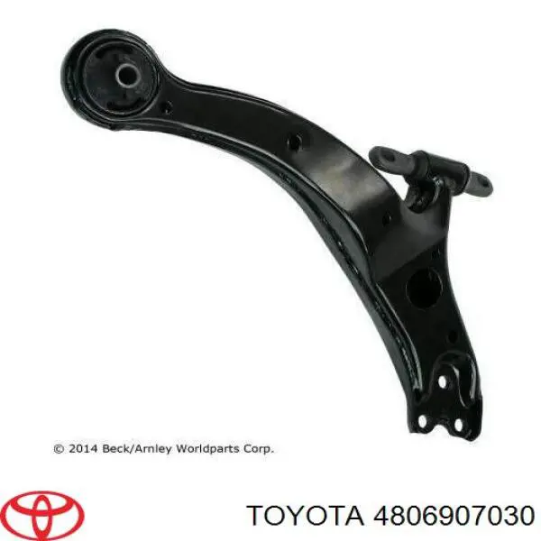 Важіль передній лівий Toyota 4806907030 ціна, від 29.25 USD