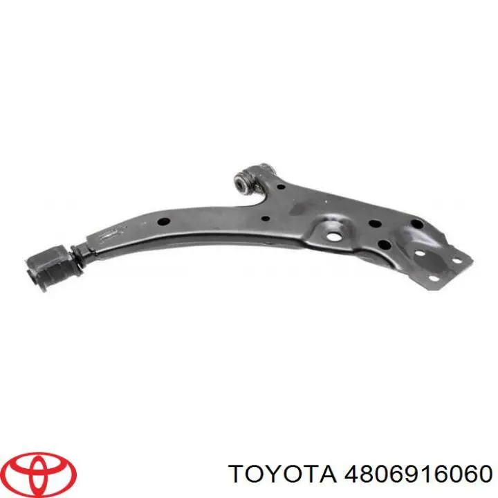 Важіль передньої підвіски нижній, лівий 4806916060 Toyota