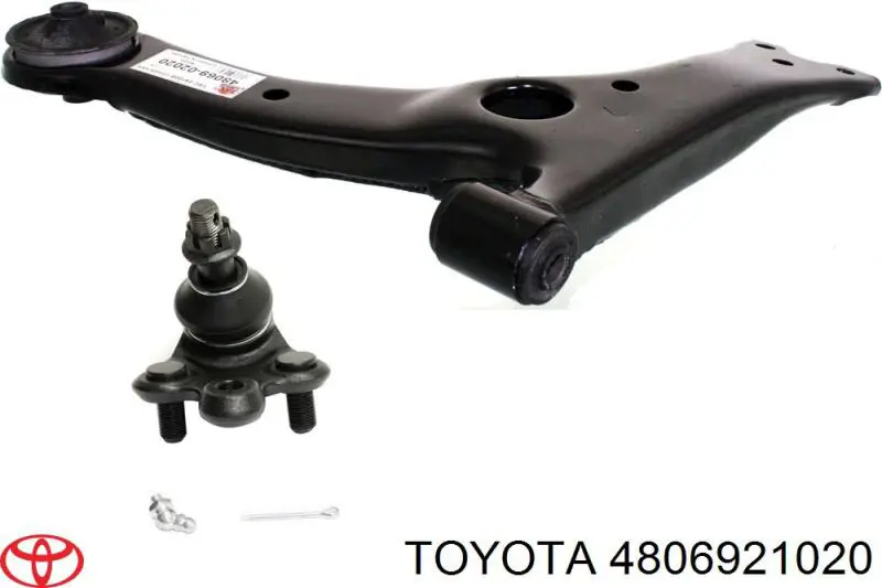 Важіль передньої підвіски нижній, лівий 4806921020 Toyota