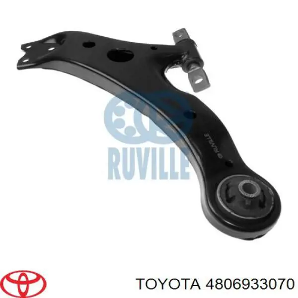 Важіль передньої підвіски нижній, лівий 4806933070 Toyota