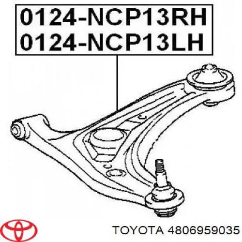 Ходова Toyota 4806959035