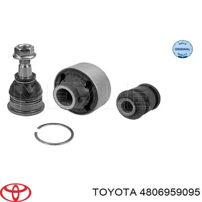 Важіль передньої підвіски нижній, лівий 4806959095 Toyota