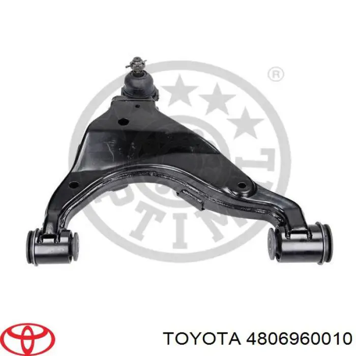 Важіль передньої підвіски нижній, лівий 4806960010 Toyota