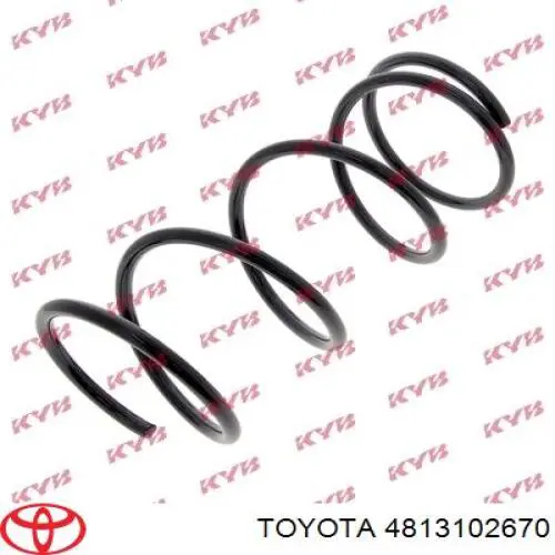 Купити 4813102670 Toyota Гвинтова пружина підвіска