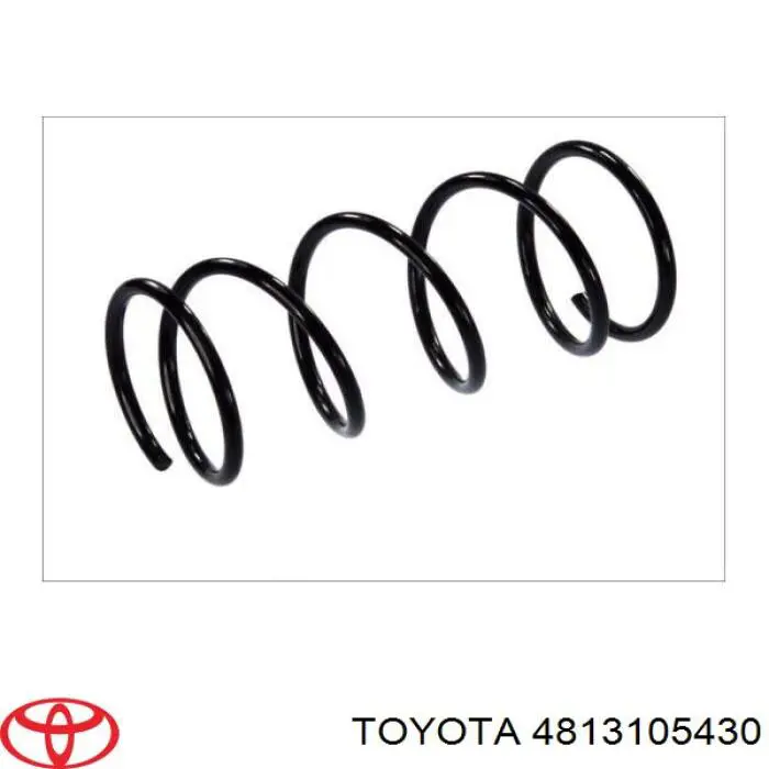 Пружина передня Toyota 4813105430 ціна, від 27.35 USD