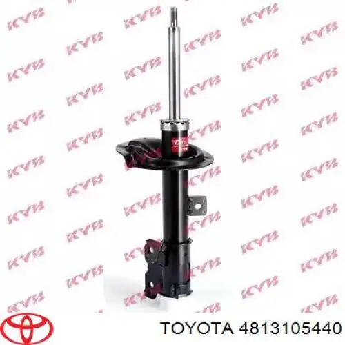 Пружина передня, ліва Toyota 4813105440 ціна, від 21.20 USD