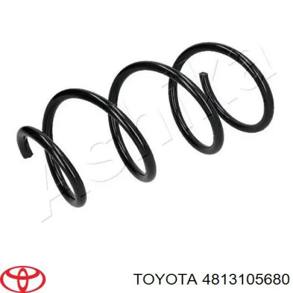 4813105680 Toyota Пружина амортизатора передняя