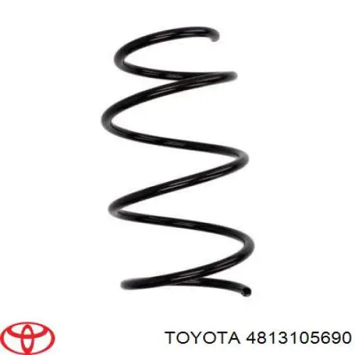 Пружина передня Toyota 4813105690 ціна, від 33.95 USD