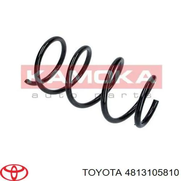 Пружина передня 4813105810 Toyota