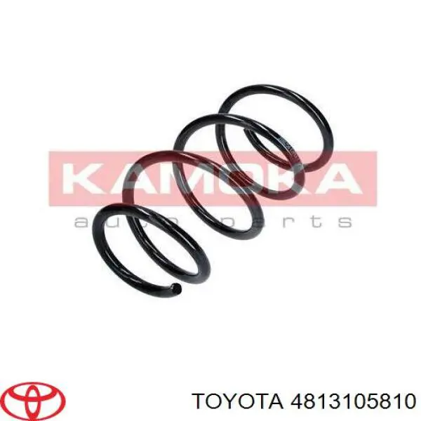 Пружина передня 4813105810 Toyota