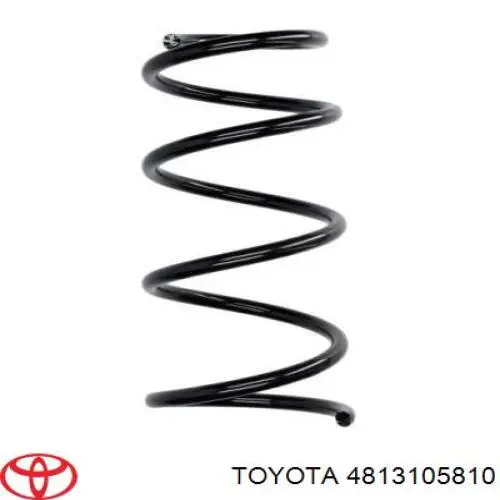 4813105810 Toyota Пружина амортизатора передняя