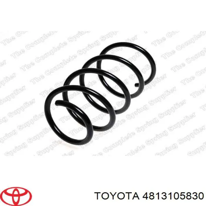 4813105830 Toyota Пружина амортизатора передняя