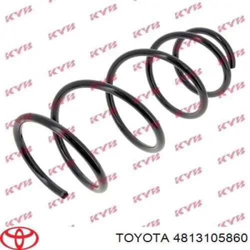 Пружина передня Toyota 4813105860 ціна, від 33.00 USD