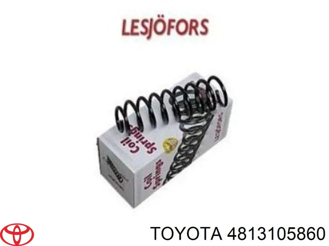 Купити 4813105860 Toyota Гвинтова пружина підвіска