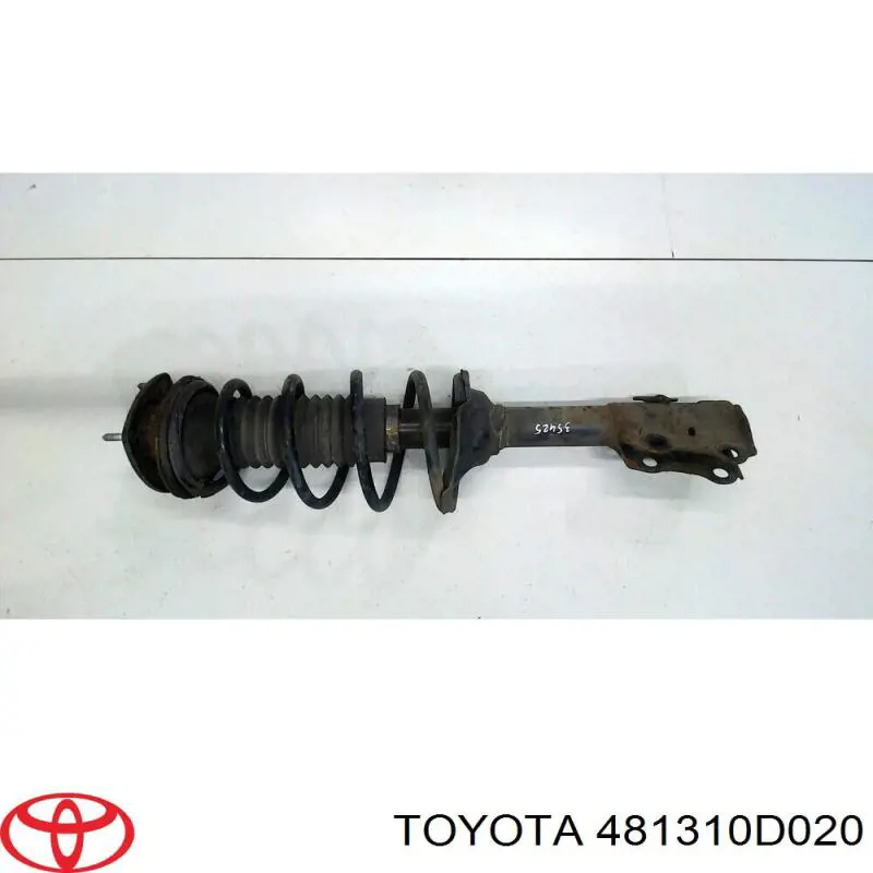 481310D020 Toyota Пружина передня, ліва