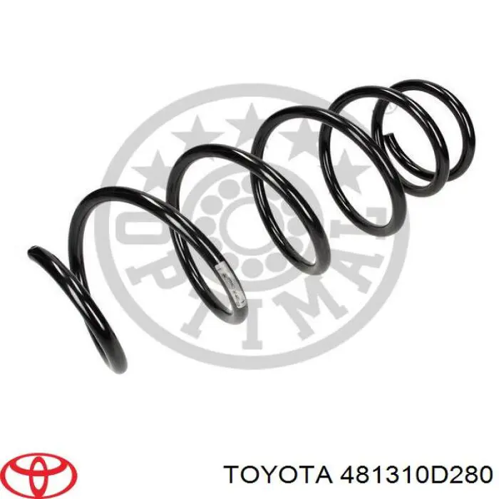 Пружина передня Toyota 481310D280 ціна, від 28.13 USD