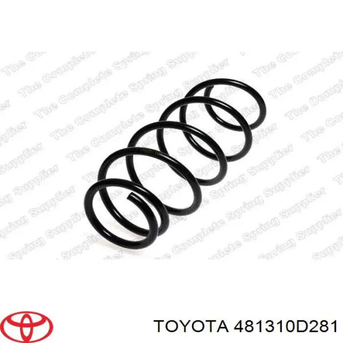 Купити 481310D281 Toyota Гвинтова пружина підвіска