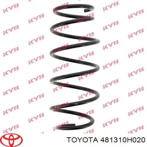 Пружина передня Toyota 481310H020 ціна, від 22.99 USD