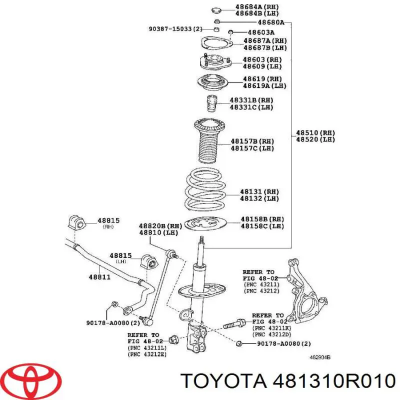  481310R010 Toyota