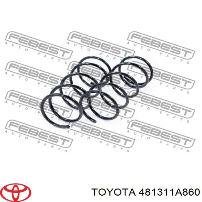 Купити 481311A860 Toyota Гвинтова пружина підвіска