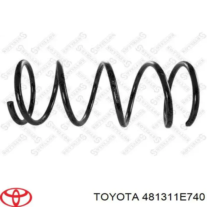 Купити 481311E740 Toyota Гвинтова пружина підвіска