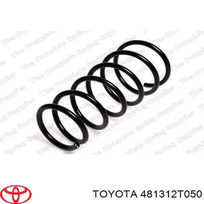 481312T050 Toyota Пружина амортизатора передняя