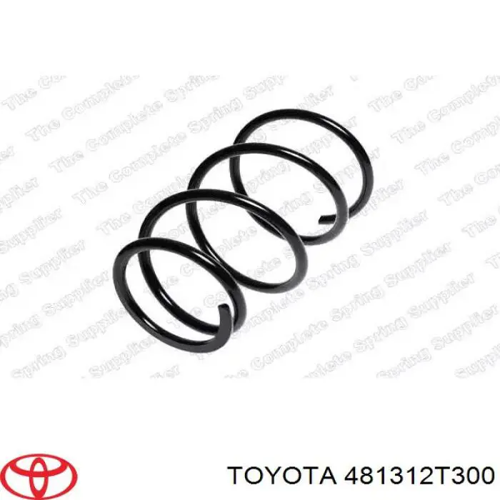 Пружина передня Toyota 481312T300 ціна, від 52.37 USD