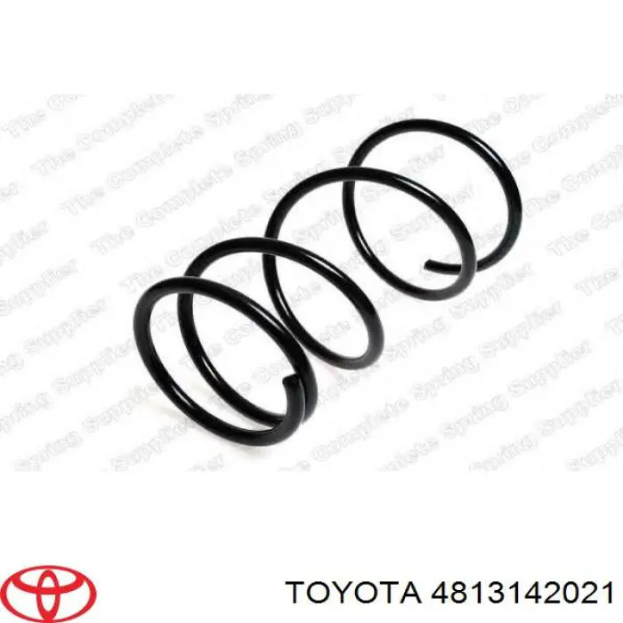 Пружина передня 4813142021 Toyota