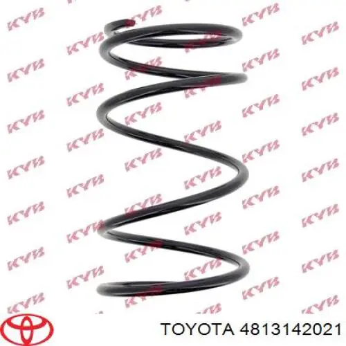 Пружина передня Toyota 4813142021 ціна, від 27.78 USD
